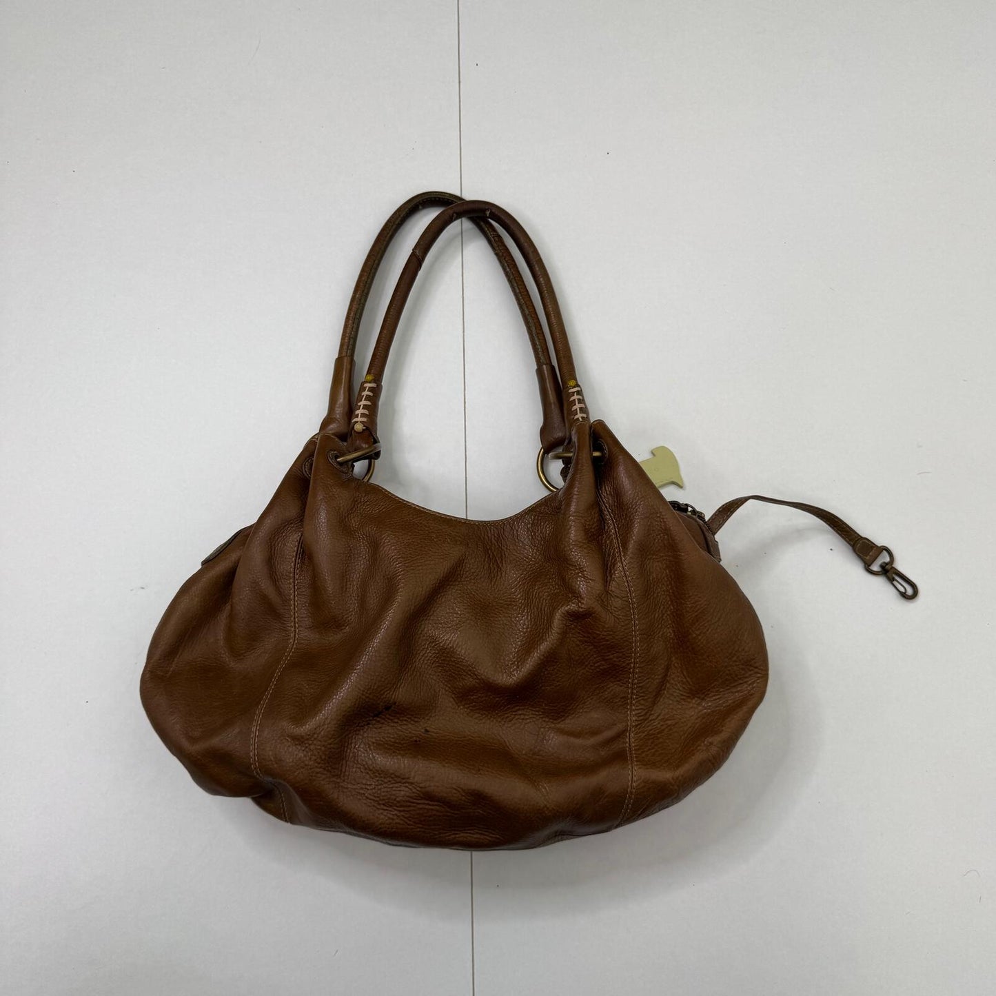 Y2K vintage Radley shoulder bag genuine leather contrast stitch o ring beaded