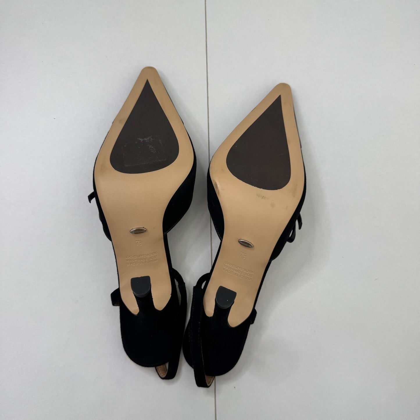 Tony Bianco Harmony slingback heels genuine leather pointed toe stiletto bow