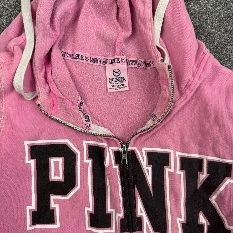 Vintage Victoria’s Secret PINK zip up hoodie