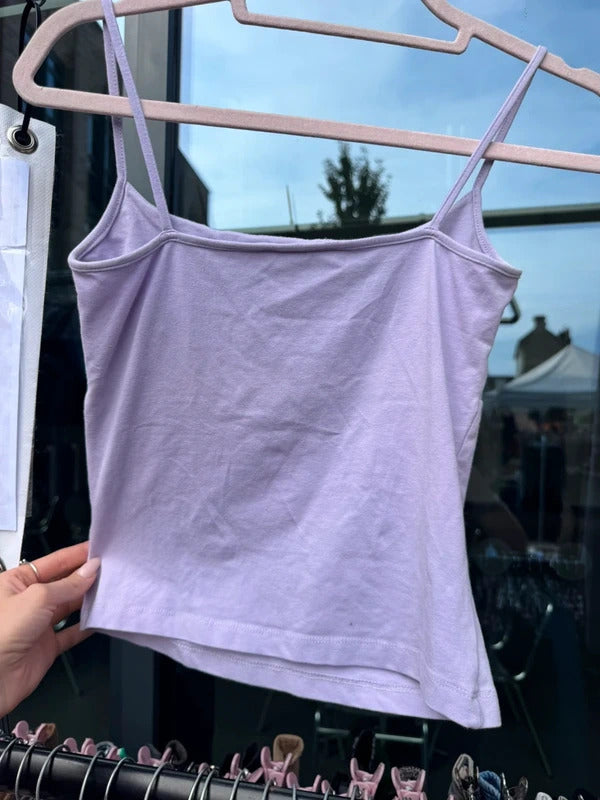 Y2K vintage  lilac cami top