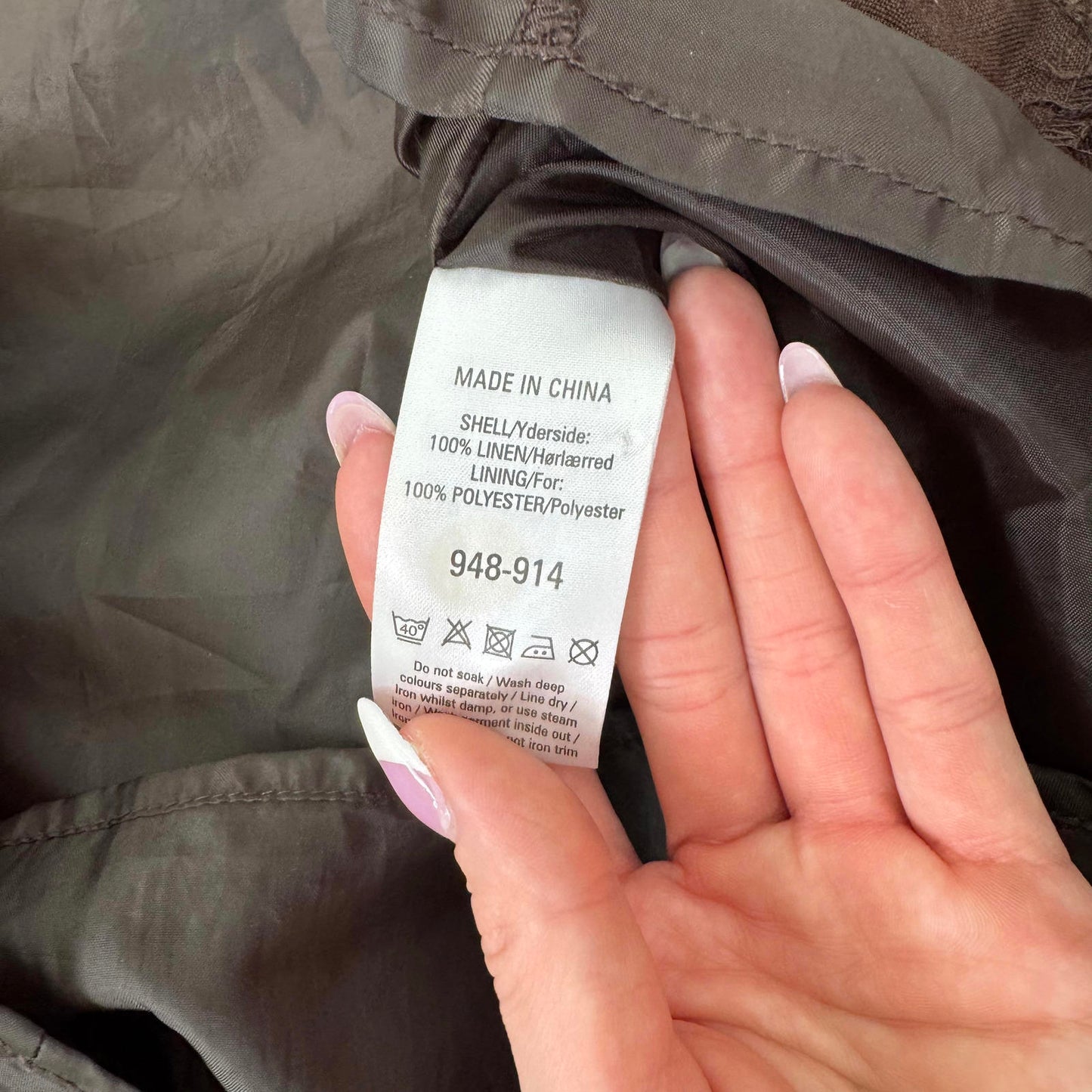 Y2K vintage 100% linen sequin embroidered embellished midi skirt a line belt