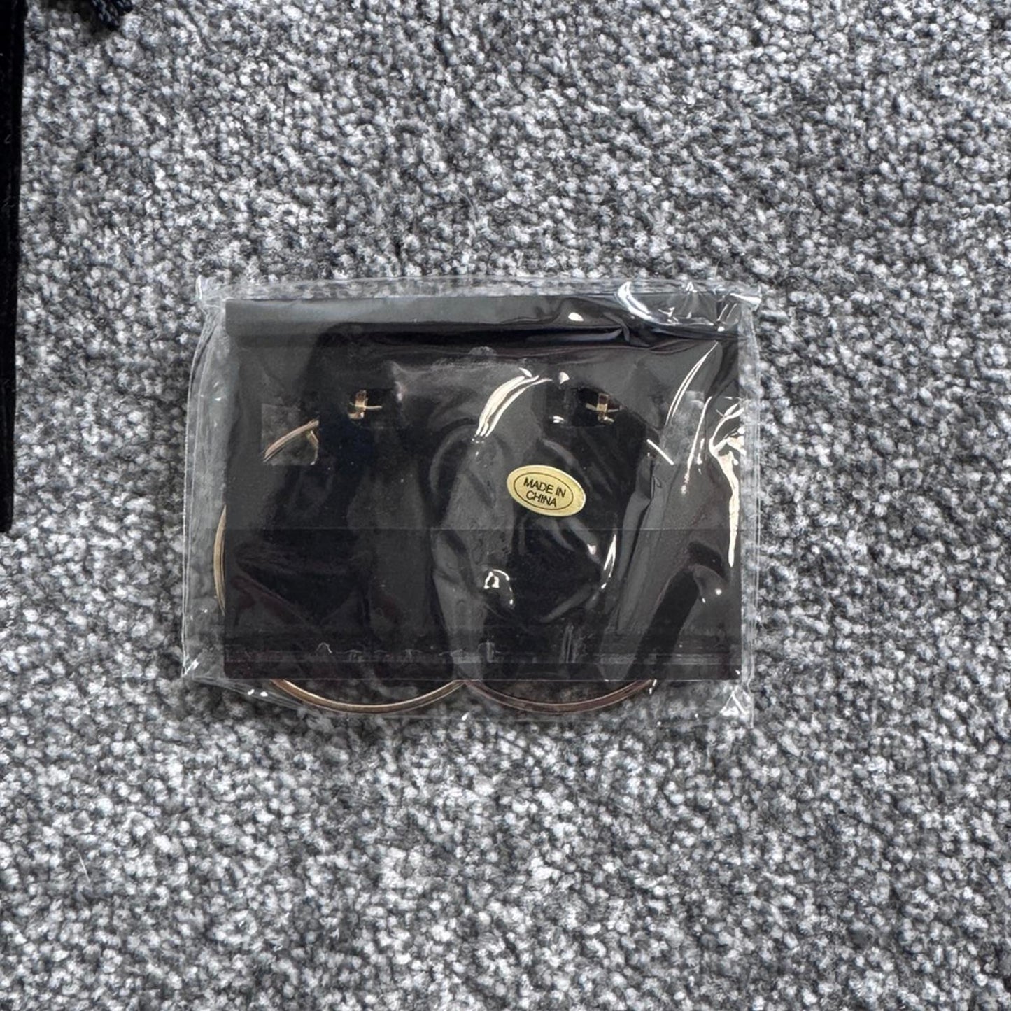 Y2K vintage Rocawear rhinestone hoops earrings