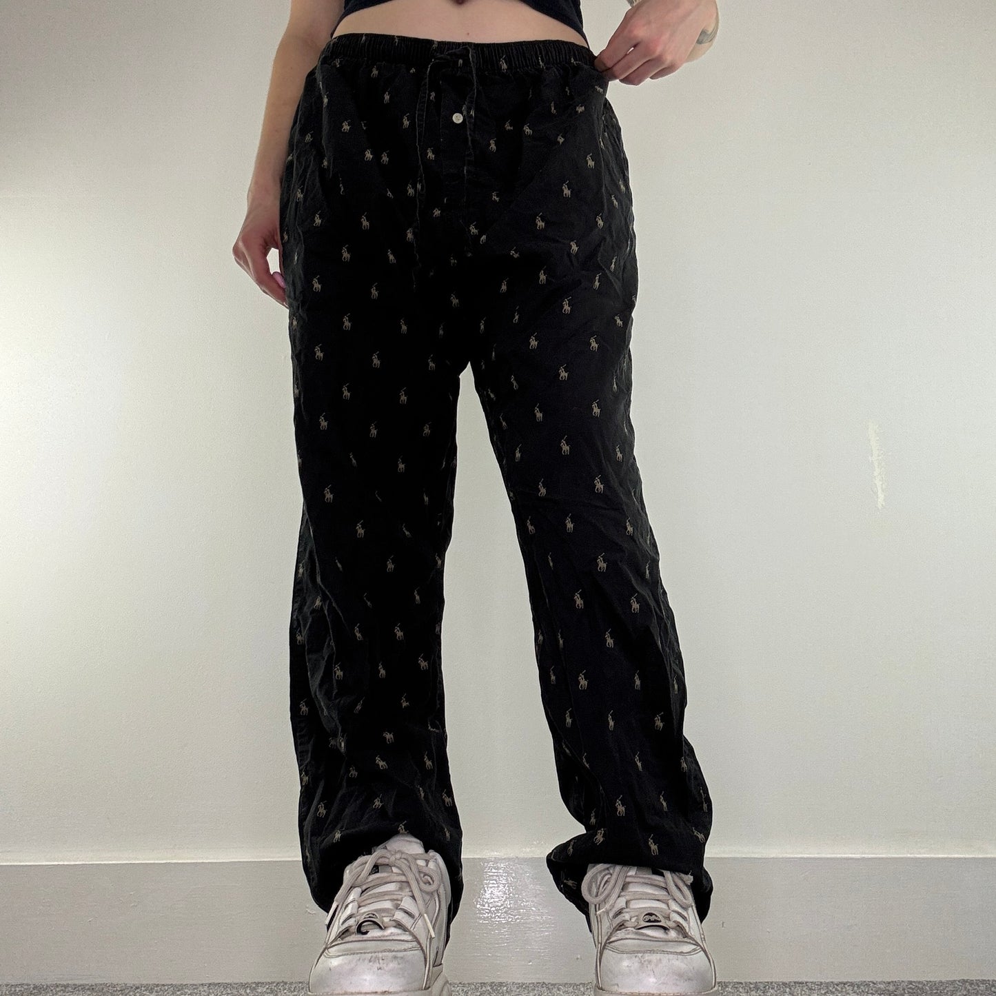 Ralph Lauren pyjama bottoms monogram baggy sleep trousers