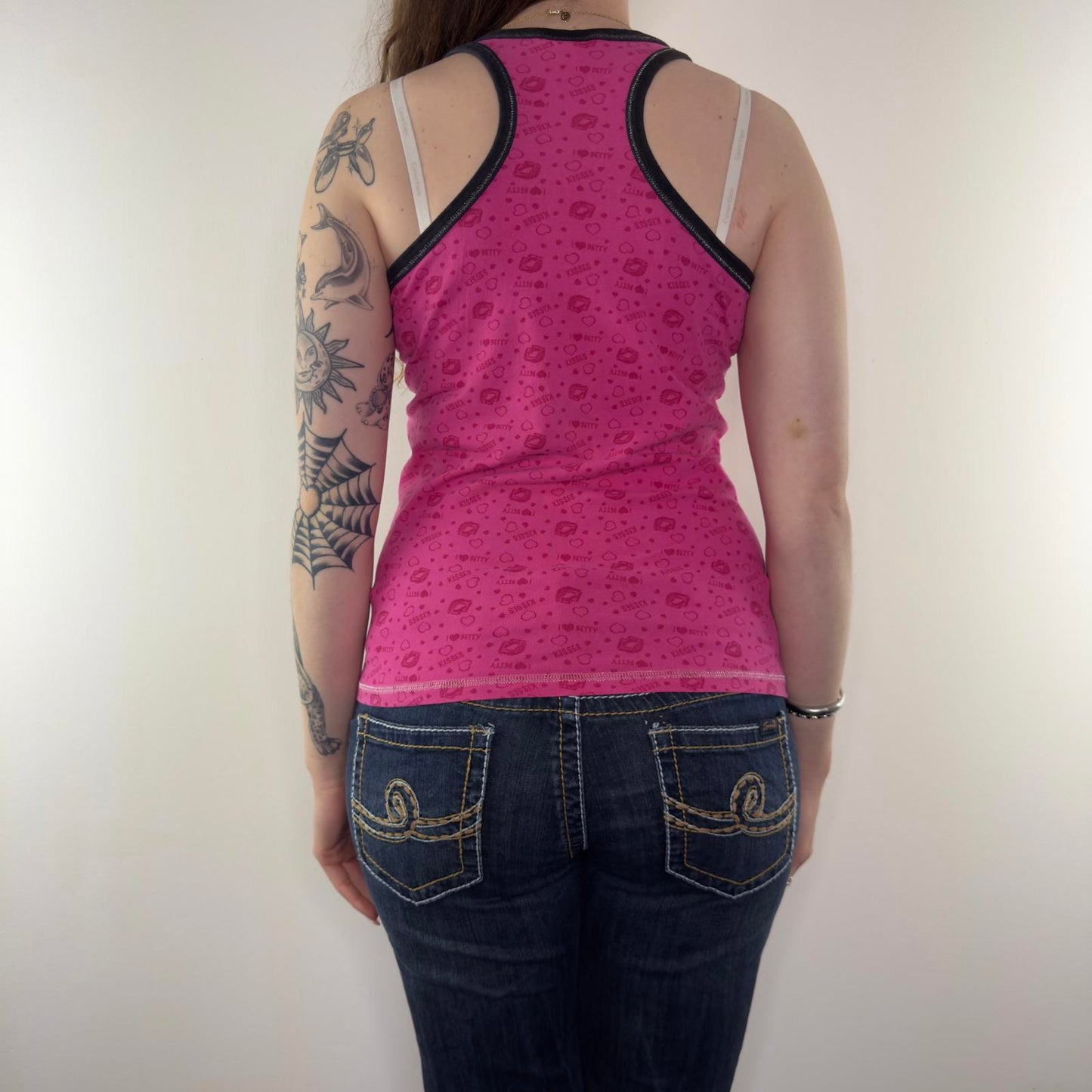 2010 Betty Boop graphic print tank top