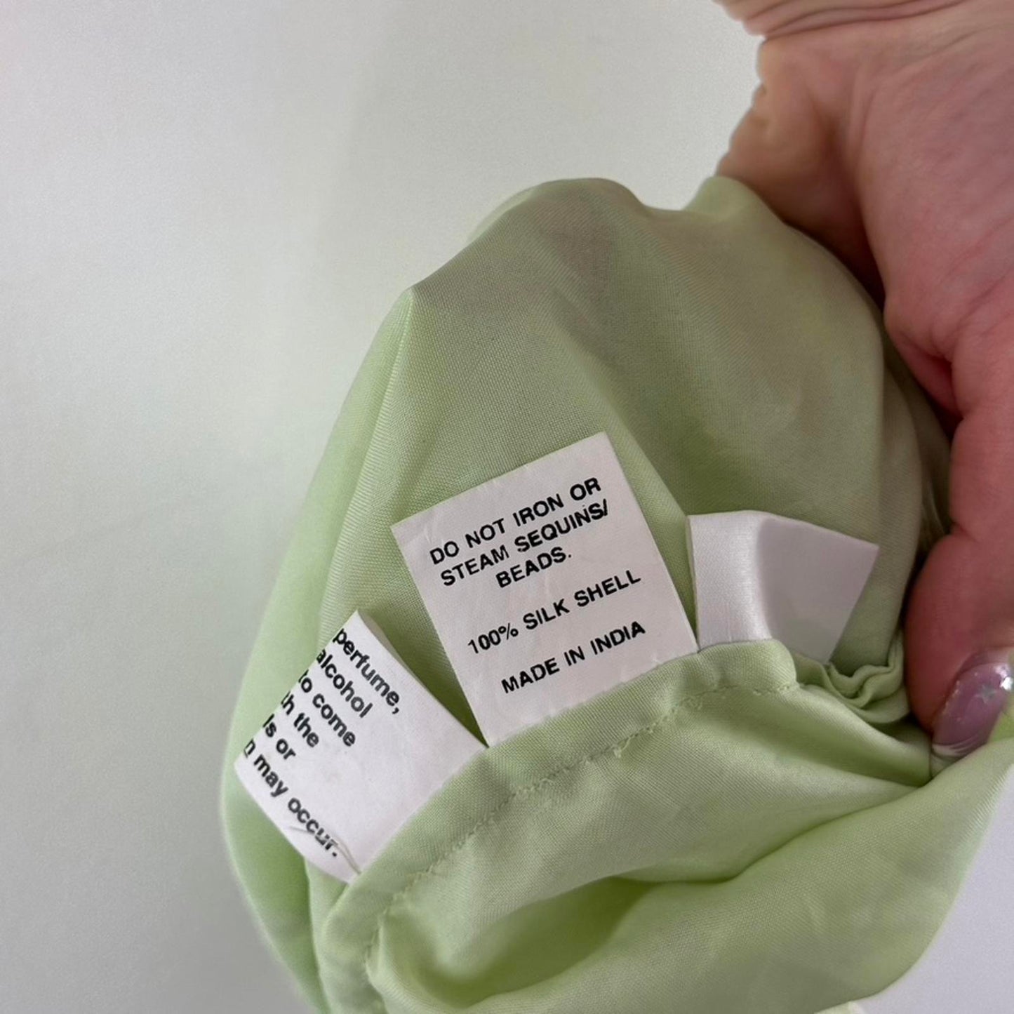 Y2K vintage 100% silk shell sleeveless blouse floral embroidered beaded sequin