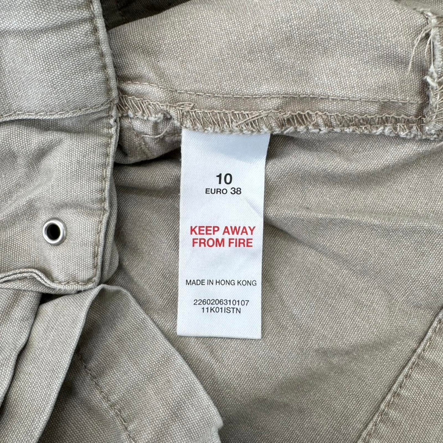 Y2K vintage lightweight zip up jacket with belt high neck buckle utility archive