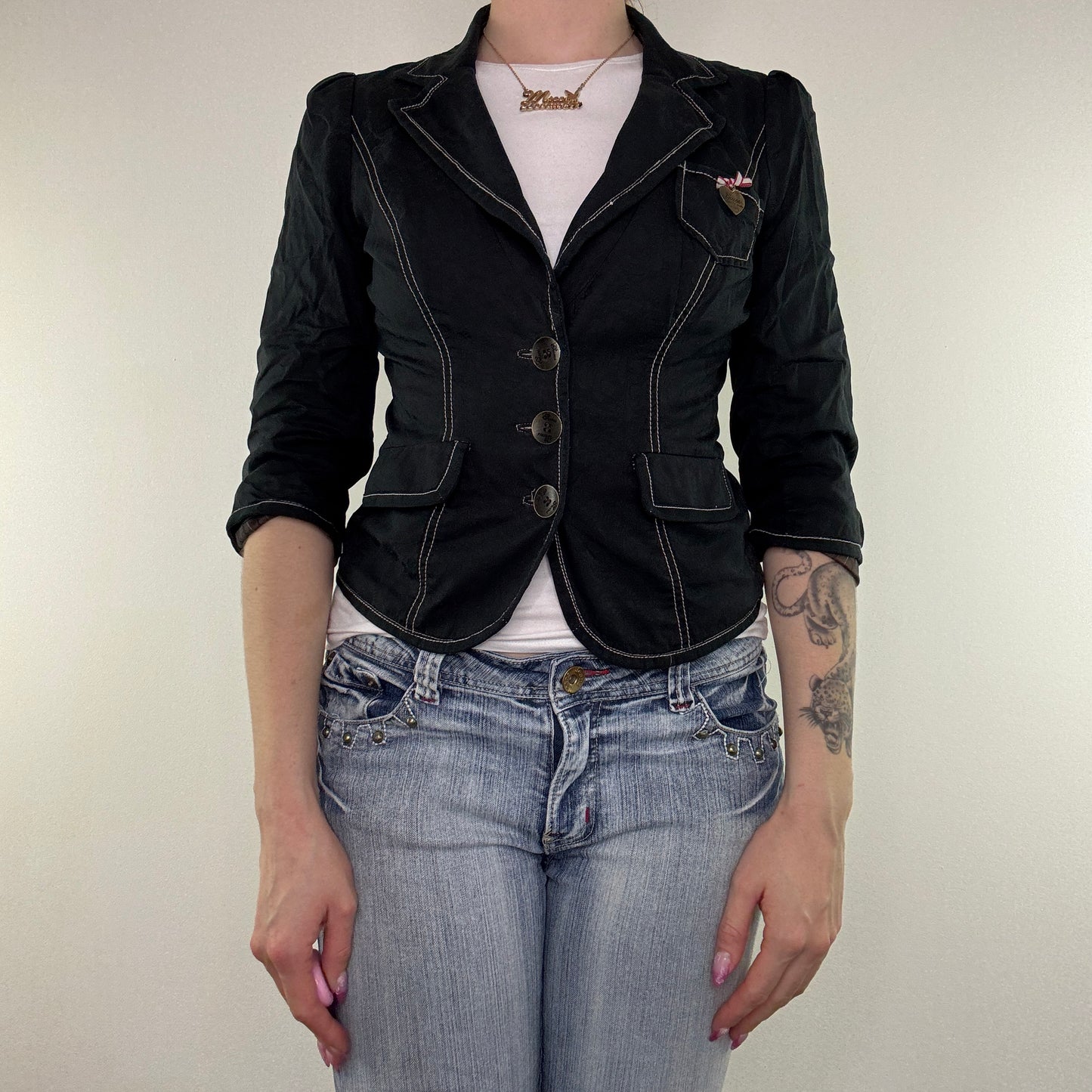 Y2K vintage Guess fitted blazer