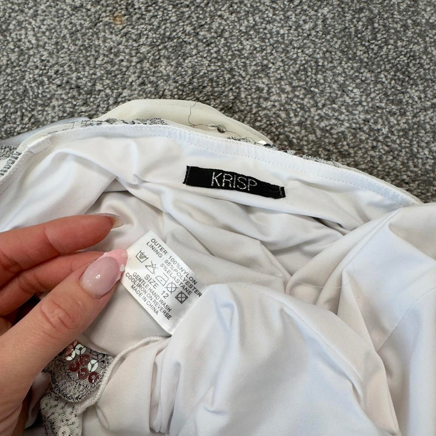 Y2K vintage strapless sequin butterfly mesh bow top festival summer party