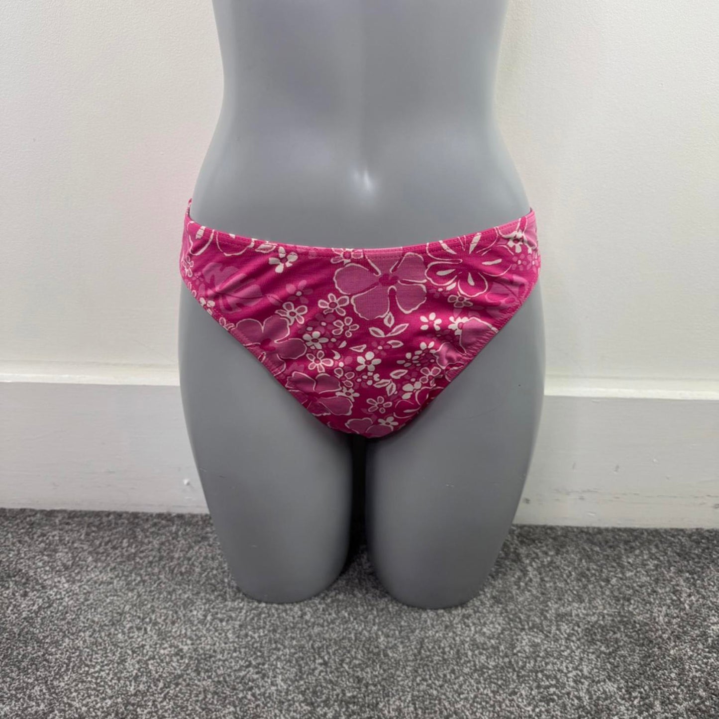 Y2K vintage floral matching bikini set