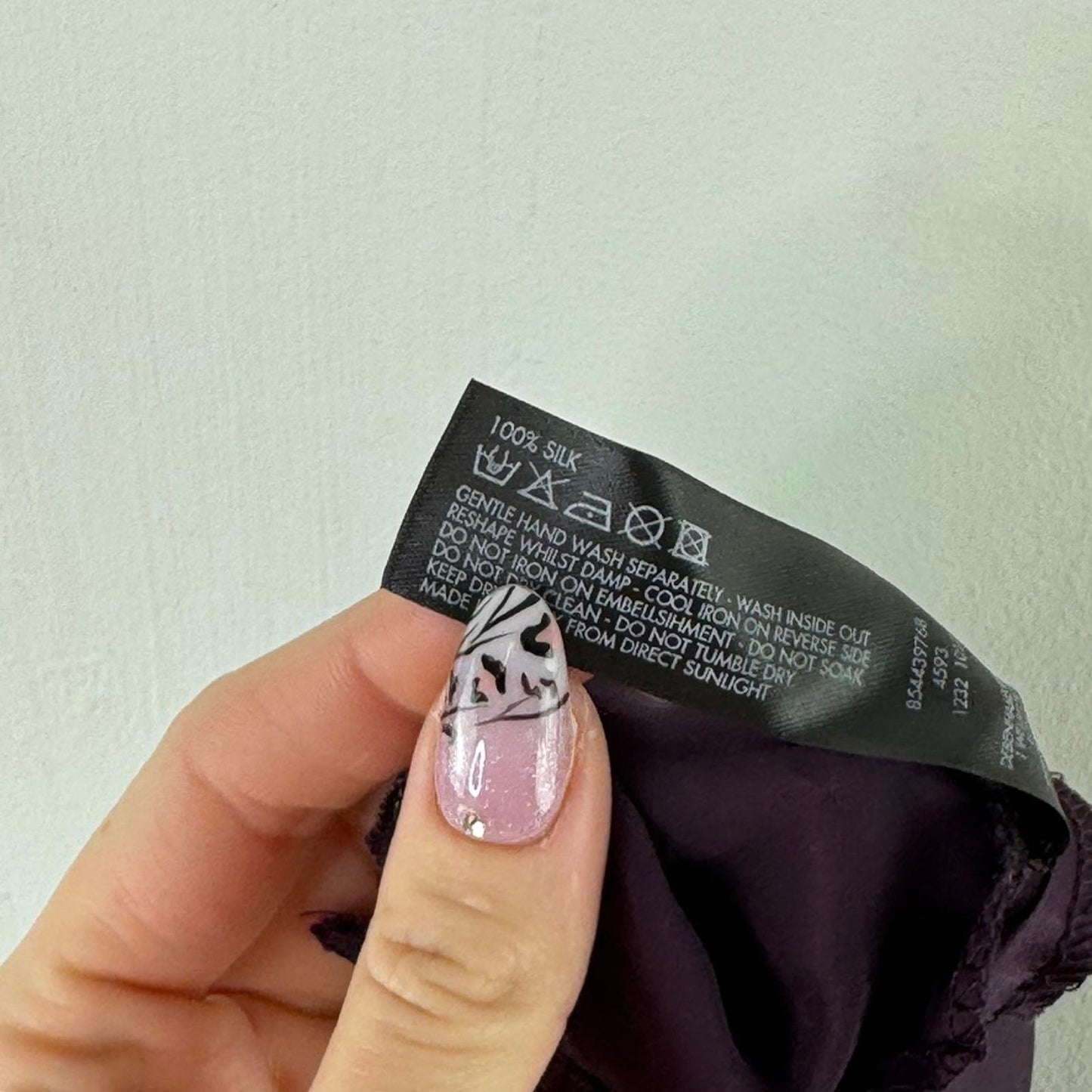 Y2K vintage 100% pure silk cami top beaded embellished lace trim strappy