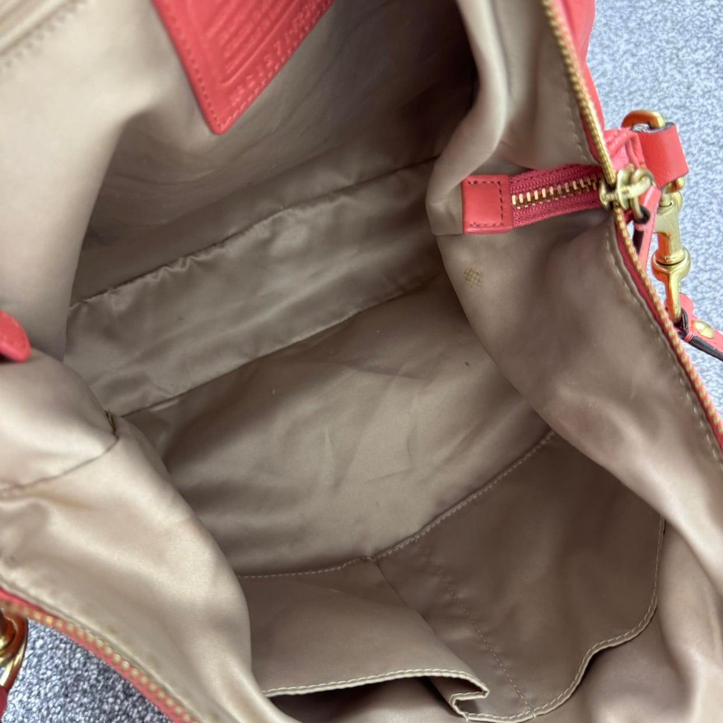 Vintage Coach Ashley Leather Convertible Shoulder Bag Satchel F23684 large