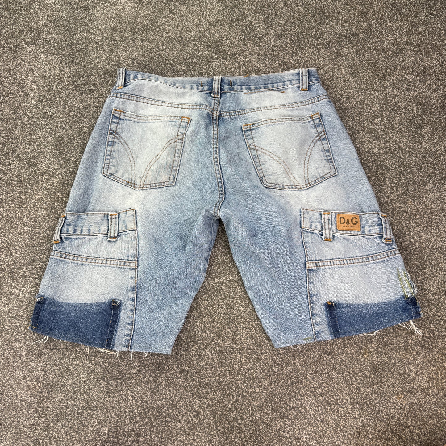 Y2K vintage Dolce & Gabbana denim shorts jorts