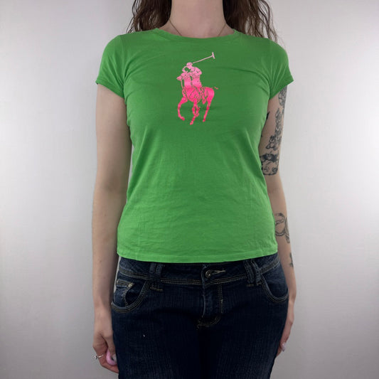 Y2K vintage Polo Ralph Lauren logo top