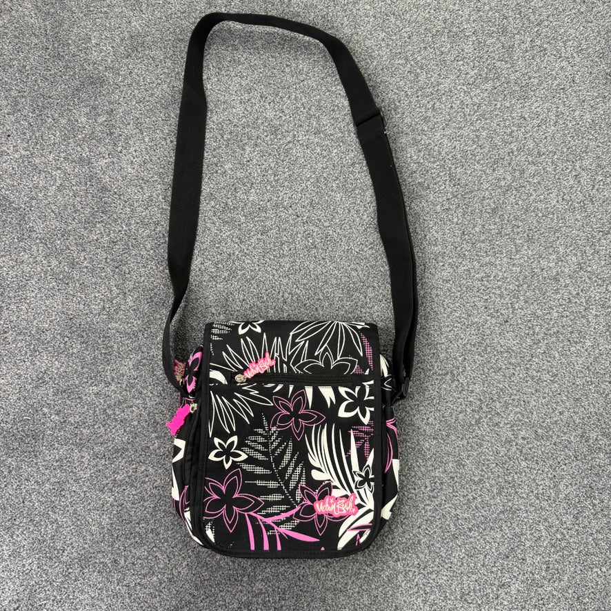 Y2K vintage floral cargo side bag