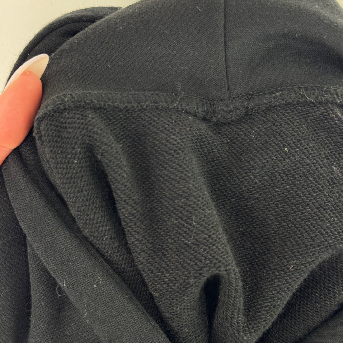 Alexander Wang cropped hoodie drawstring sleeveless pullover black