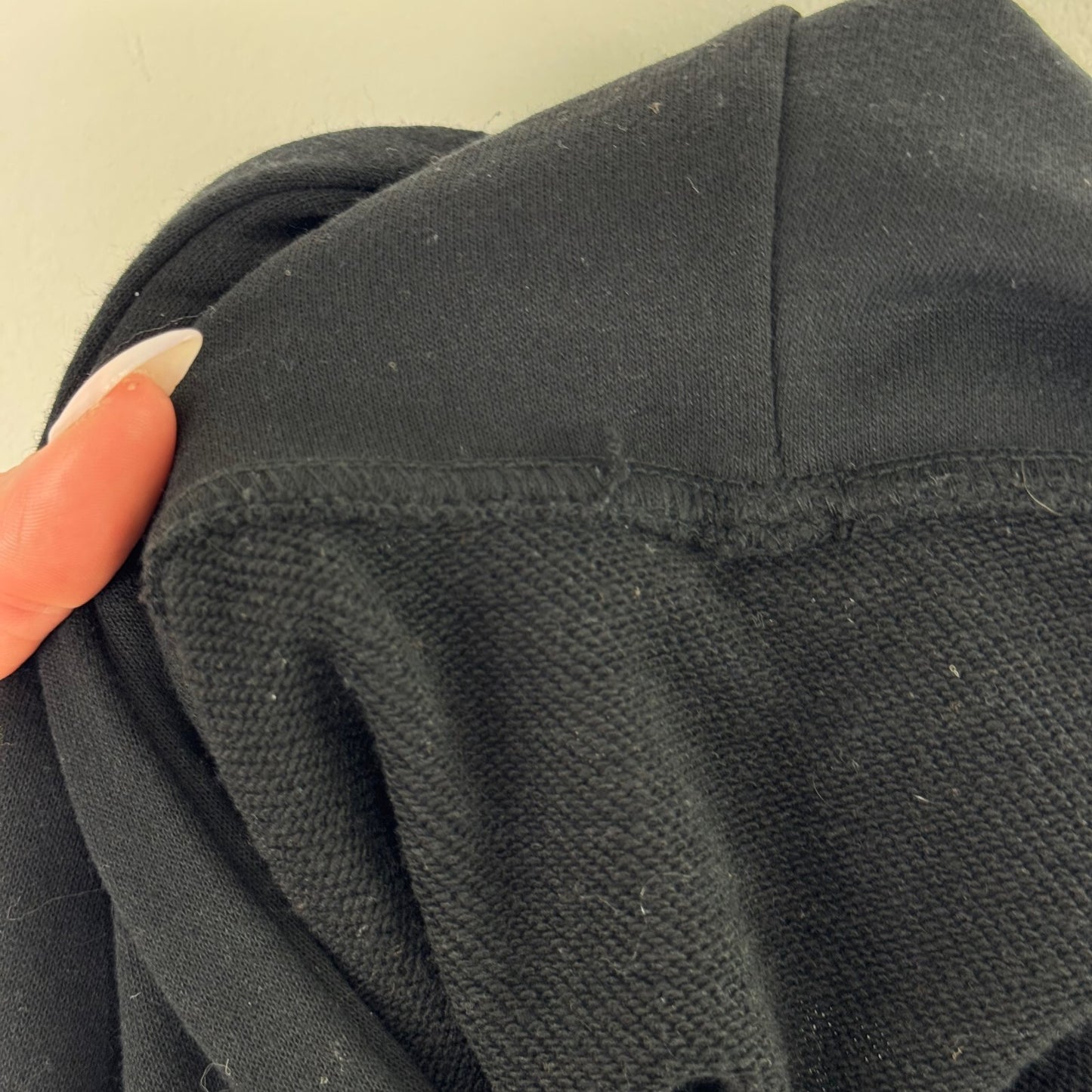 Alexander Wang cropped hoodie drawstring sleeveless pullover black