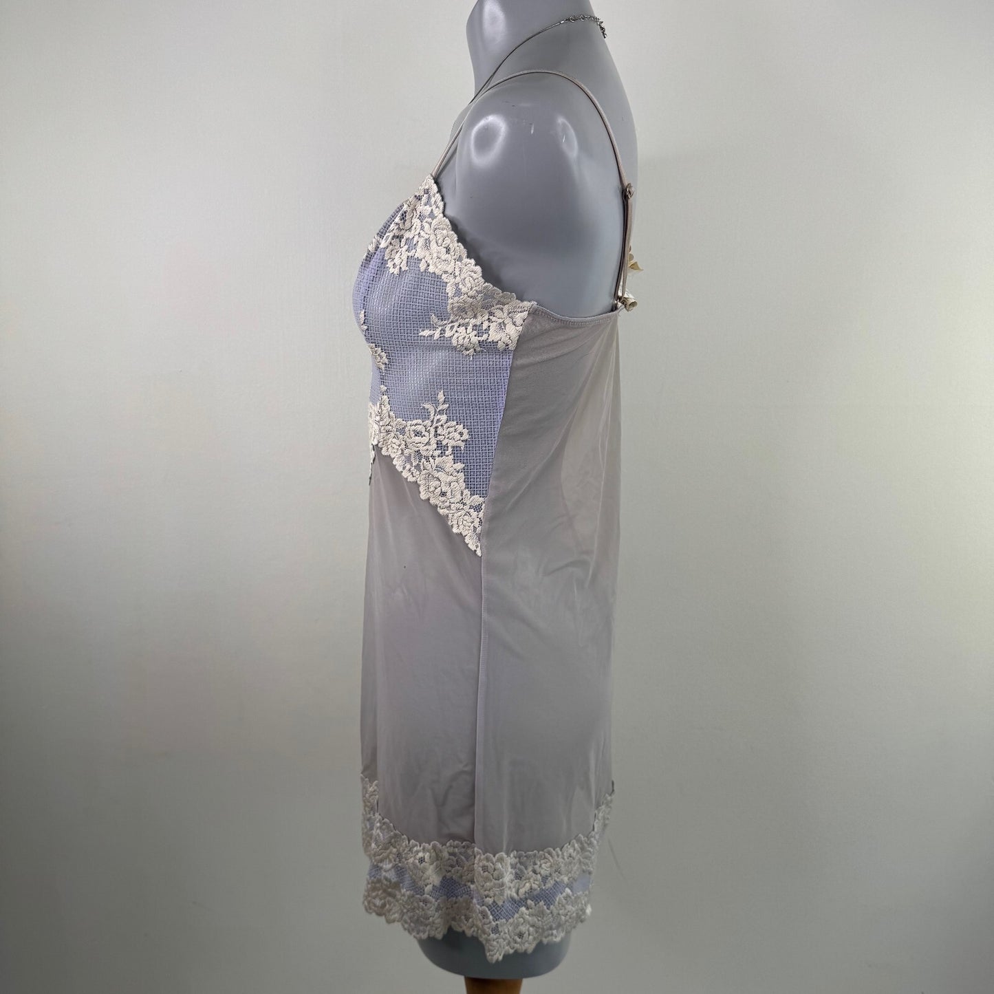 Y2K vintage Intimissimi dress mini mesh night lace sheer