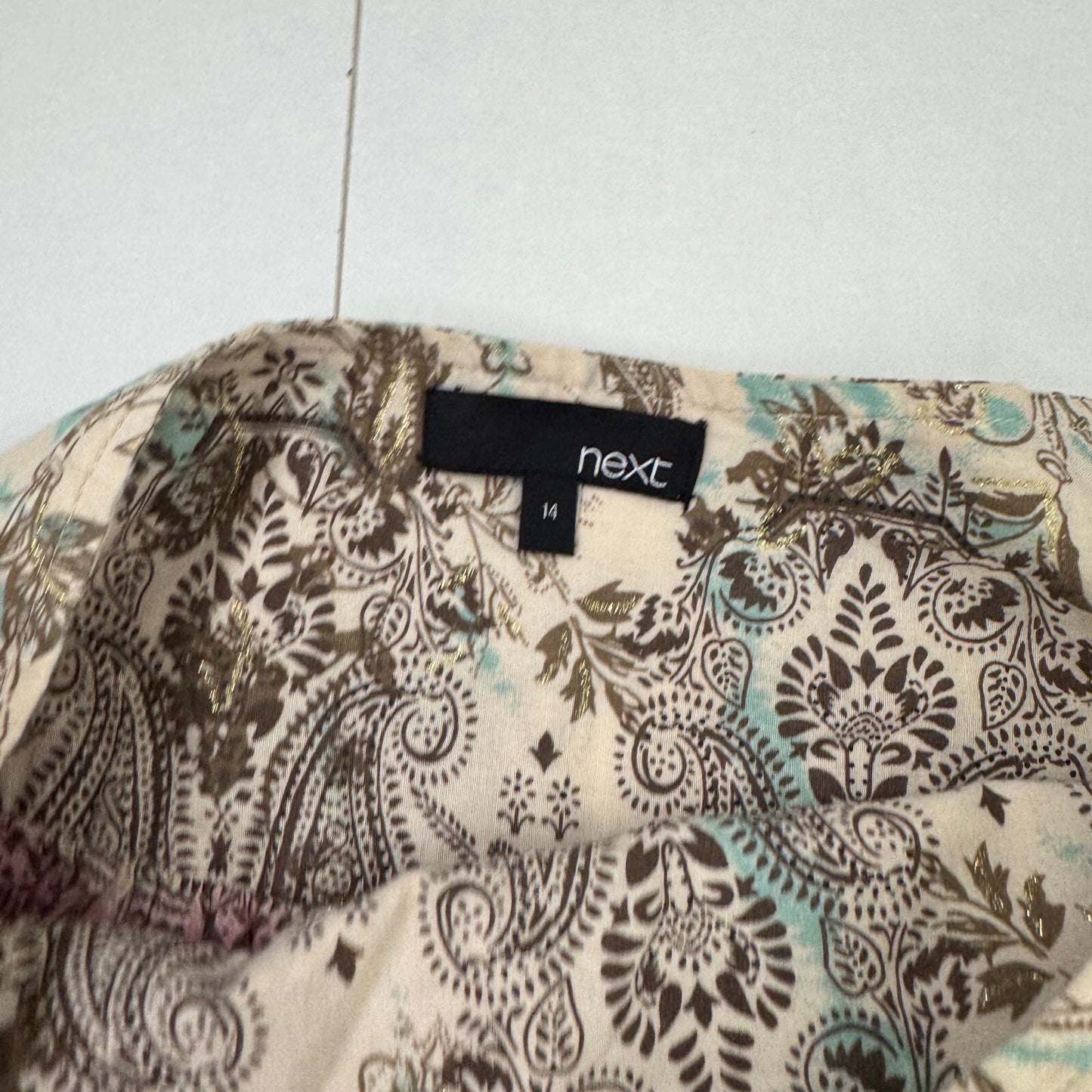 Y2K vintage maxi skirt boho patchwork tiered paisley floral pink cream purple