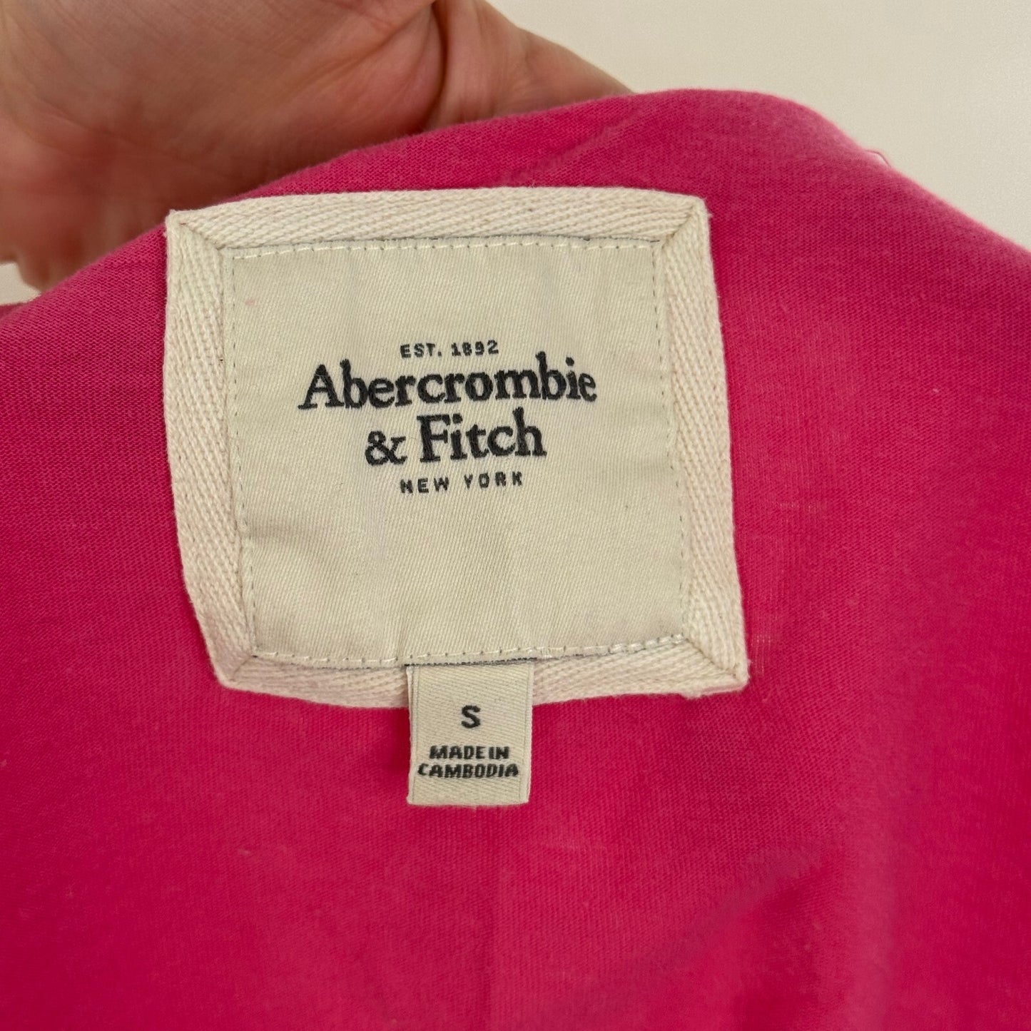 Y2K vintage Abercrombie & Fitch t-shirt short sleeve top fitted tight