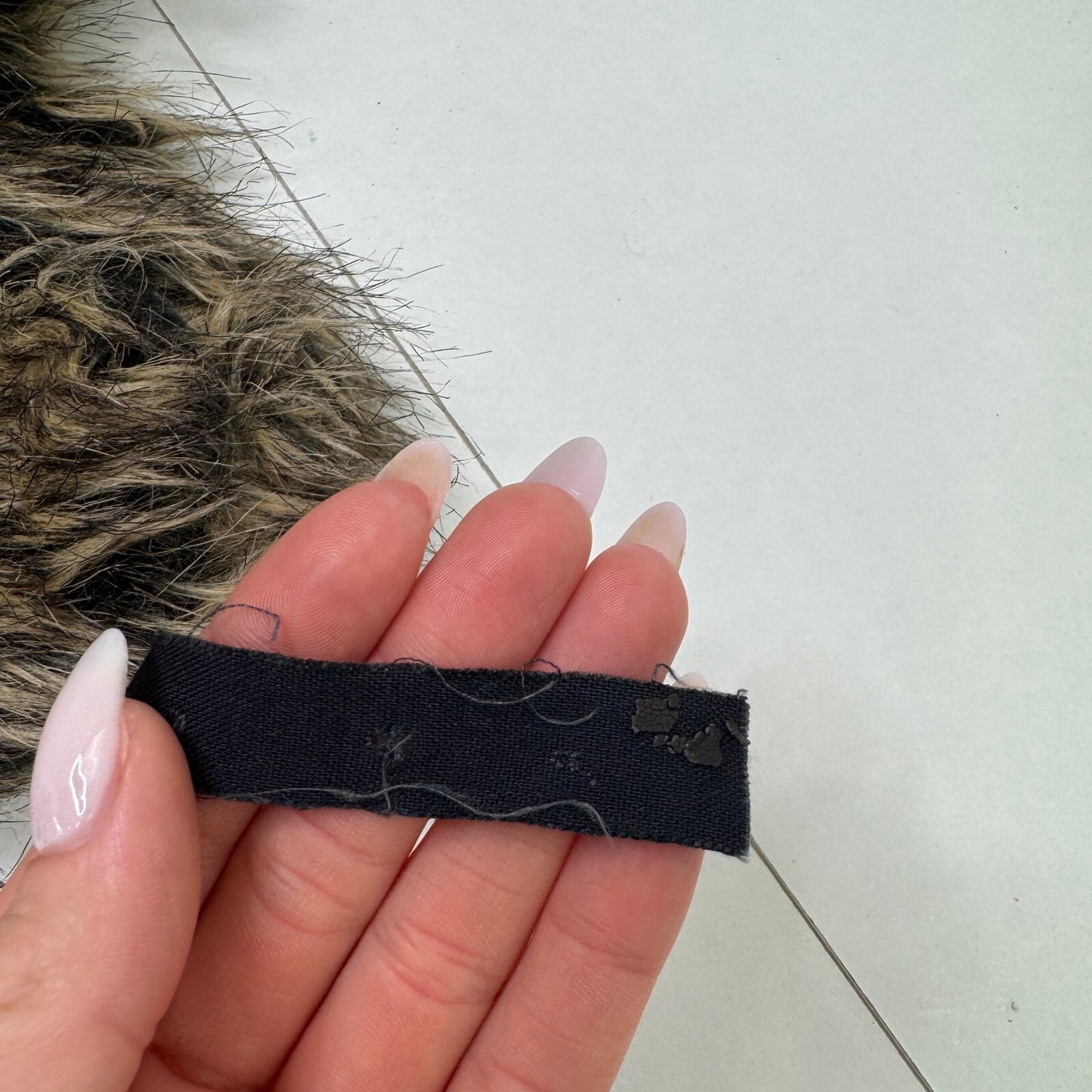 Y2K vintage faux fur trapper hat wool blend lined unisex