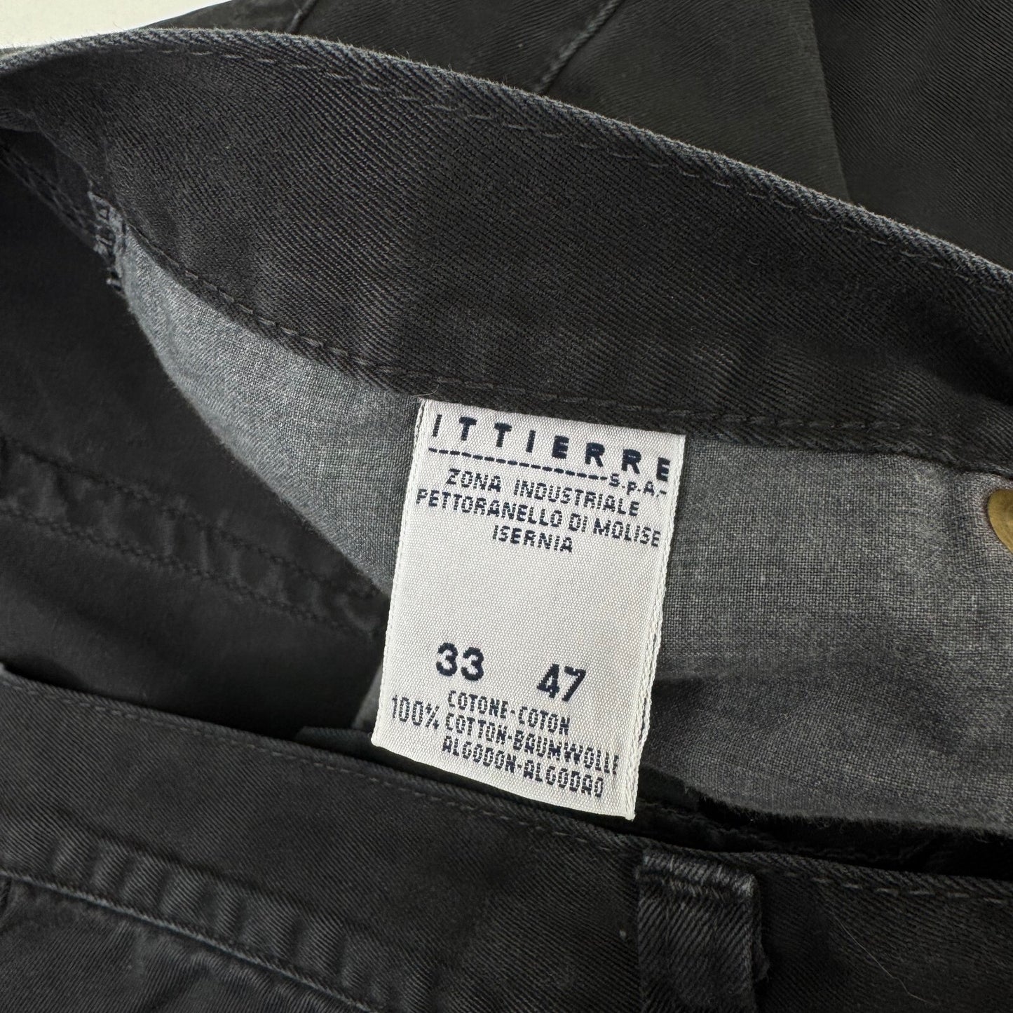 Y2K vintage Dolce & Gabbana straight leg jeans faded black denim wash