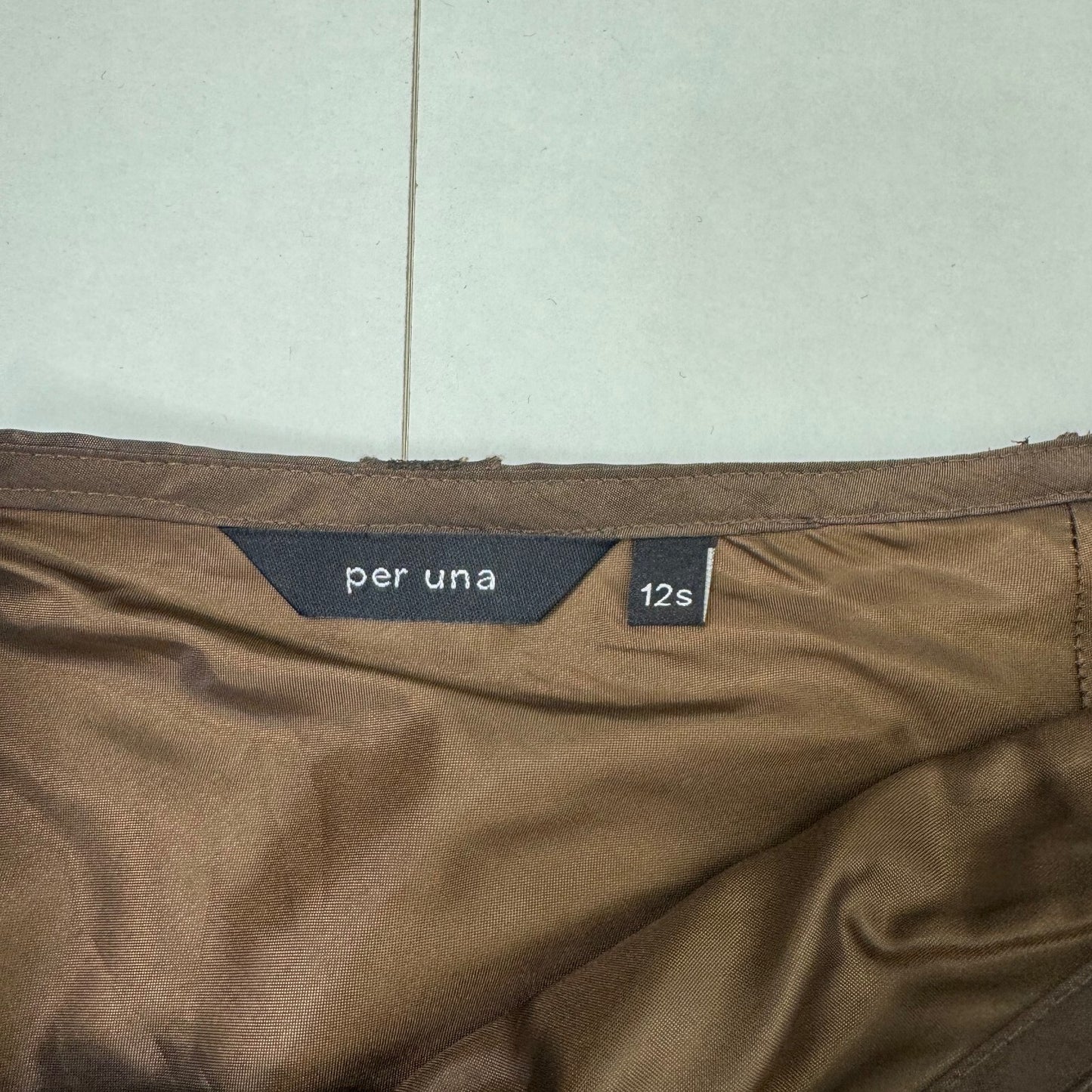 Y2K vintage Per Una midi skirt a line shiny stitch flowy boho