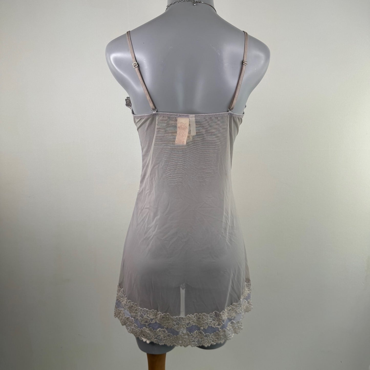 Y2K vintage Intimissimi dress mini mesh night lace sheer