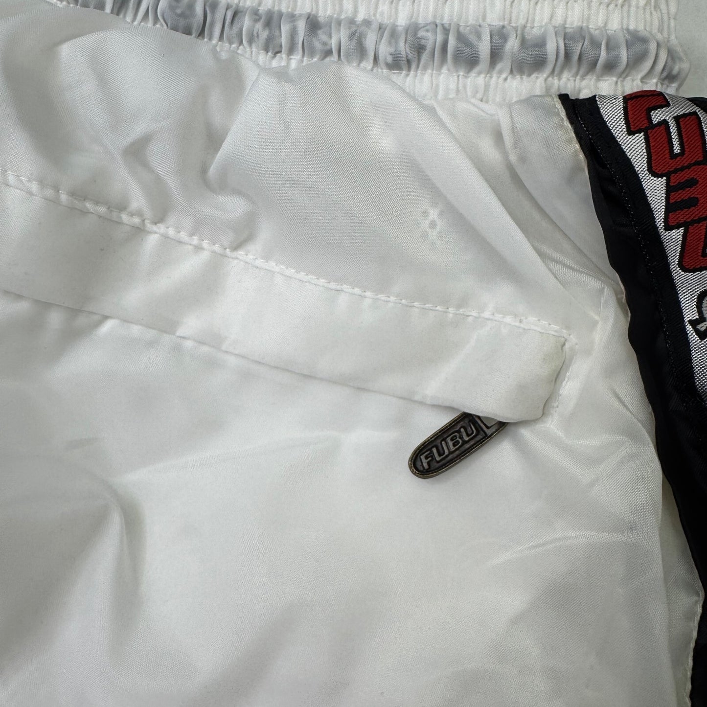 Y2K vintage FUBU joggers shell tracksuit bottoms drawstring