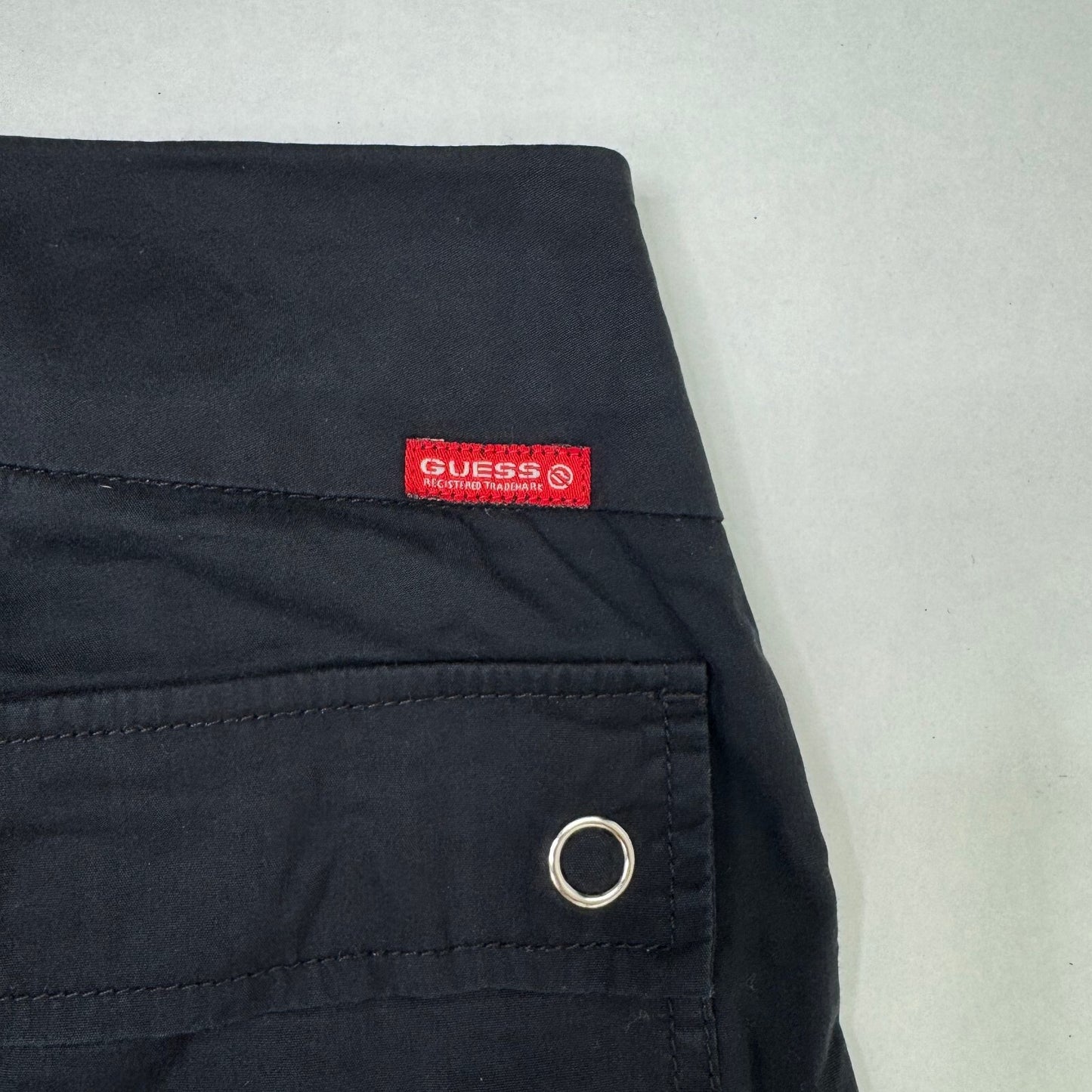 Y2K vintage Guess low rise cargo trousers pants utility baggy pockets stretchy