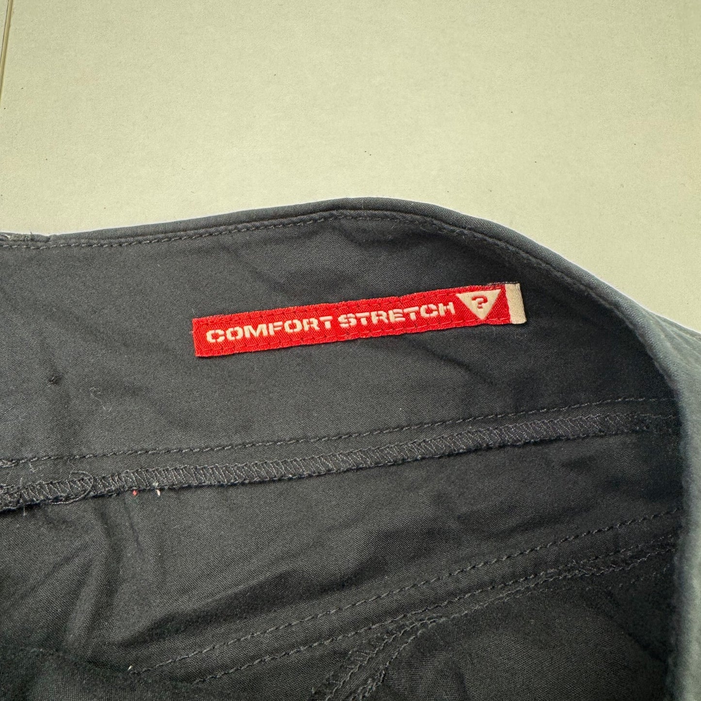Y2K vintage Guess low rise cargo trousers pants utility baggy pockets stretchy