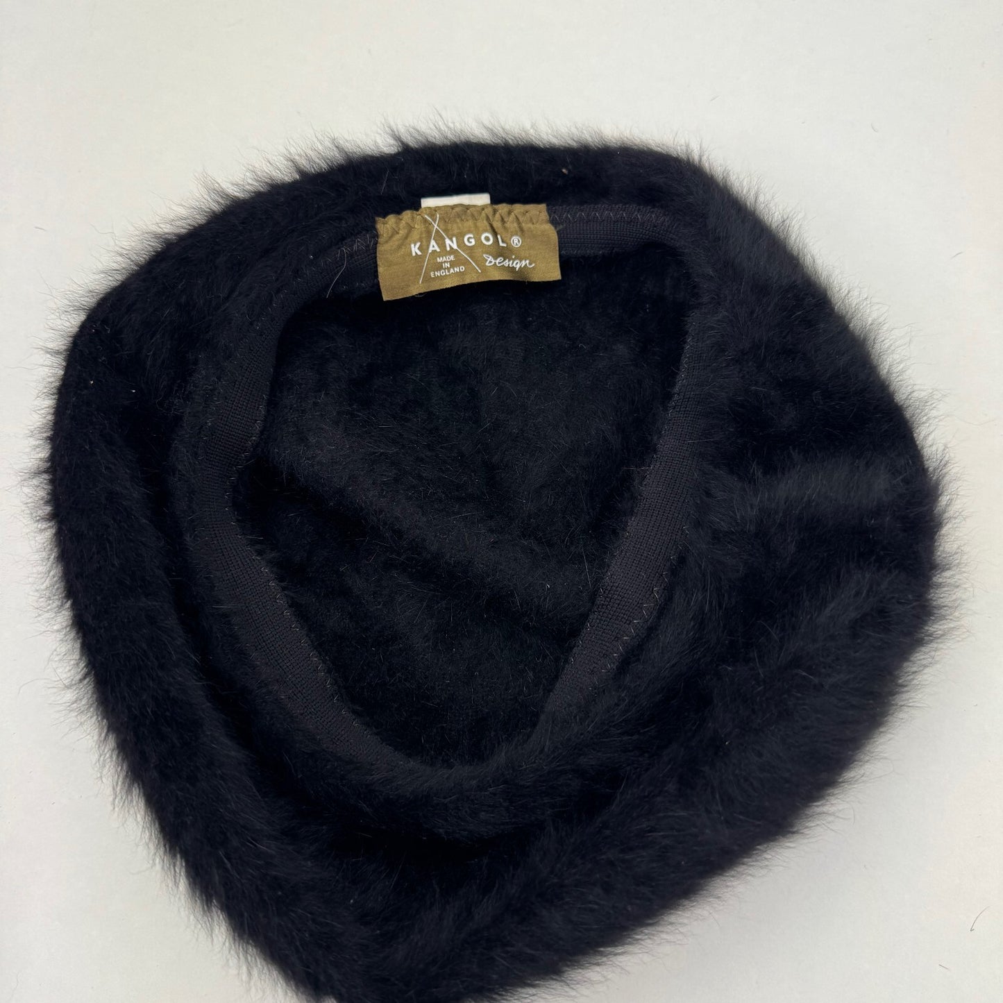 Y2K vintage Kangol beret hat furgora unisex black