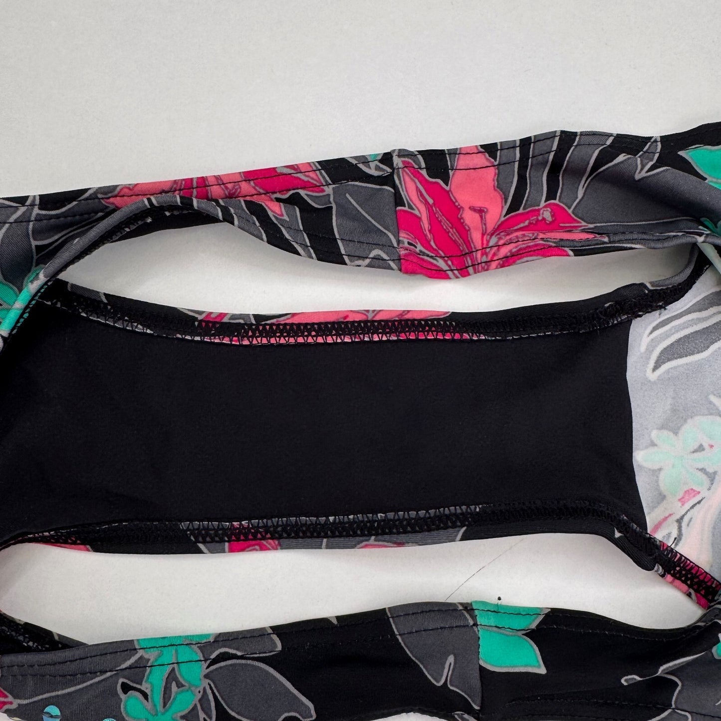 Y2K vintage bikini bottoms floral sequin