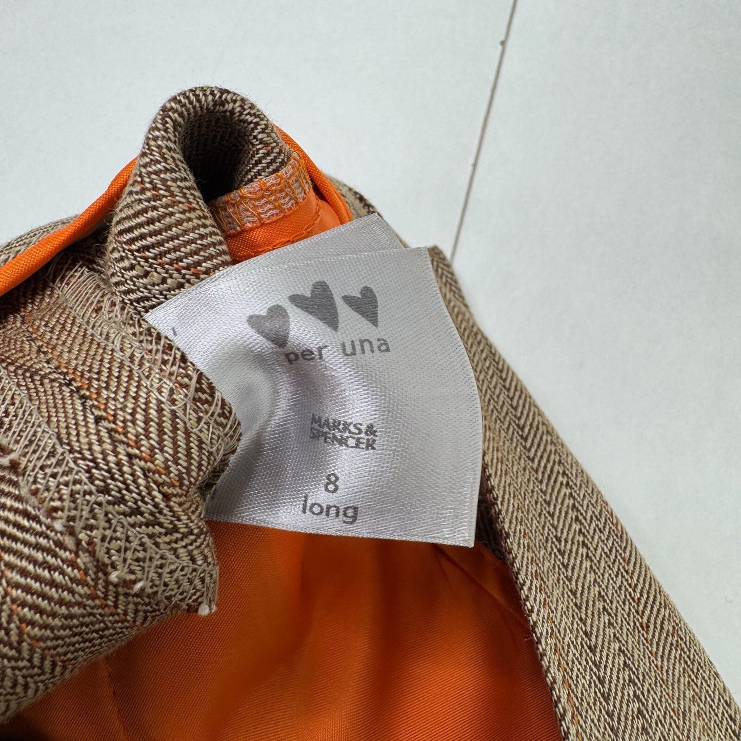 Y2K vintage capri trousers cropped linen pinstripe buttons stripe tailored