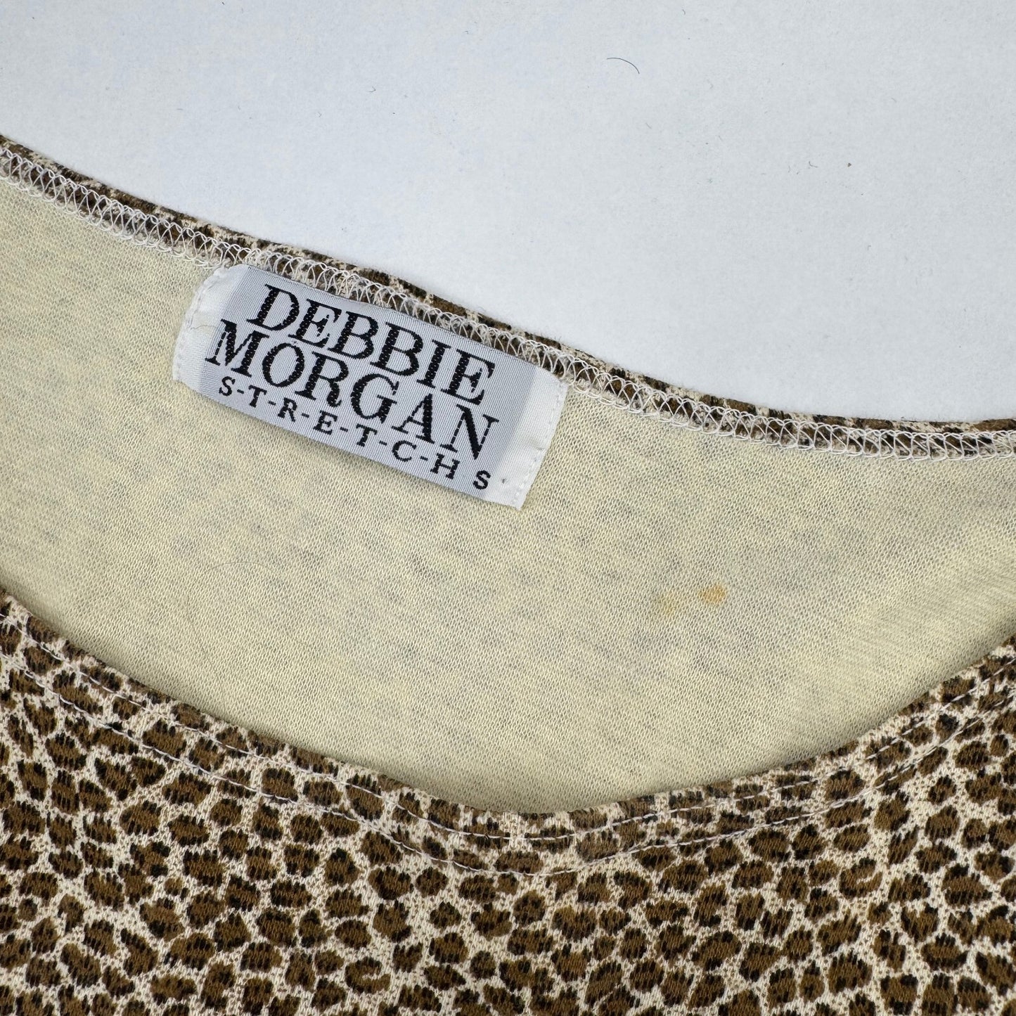Y2K vintage leopard print bodysuit matching leggings long sleeve stretchy