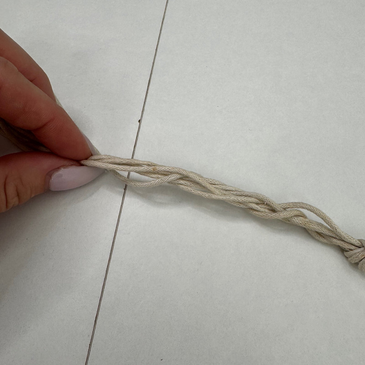 Y2K vintage belt shell woven braided skinny thin beige sea adjustable bow