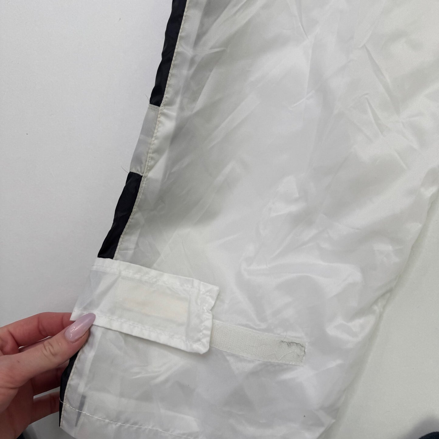 Y2K vintage FUBU joggers shell tracksuit bottoms drawstring