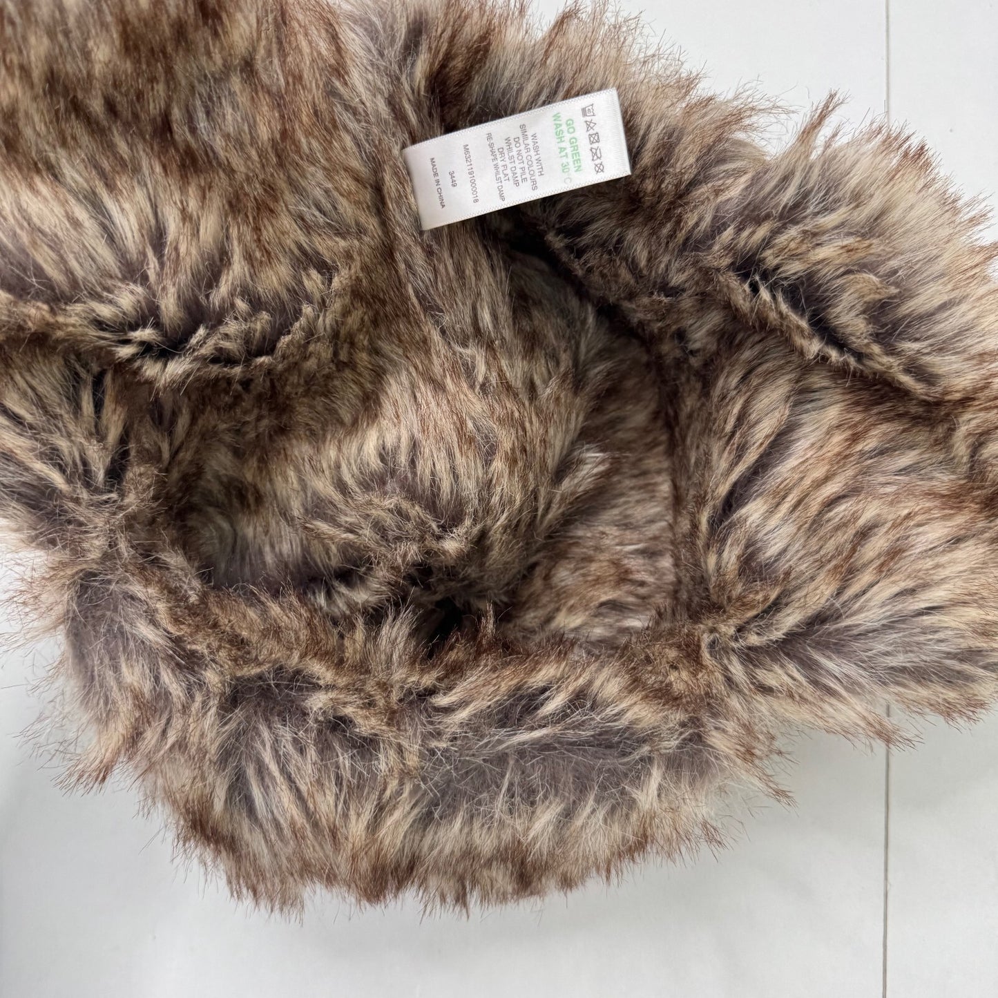 Y2K vintage trapper hat faux fur trim bear knit pattern snowflake aztec unisex