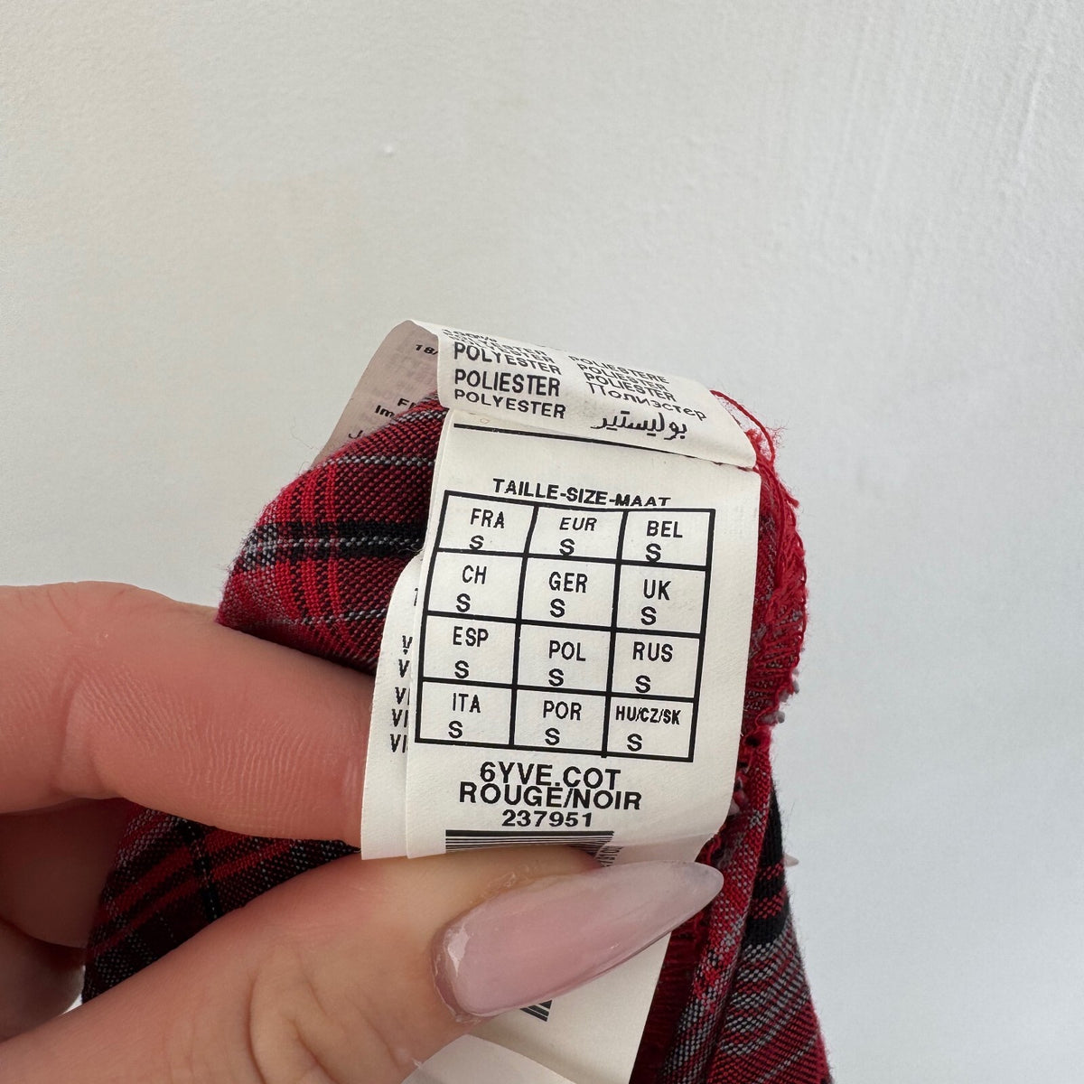 Y2K vintage tartan mini dress bow a line collar short sleeve sheer plaid print