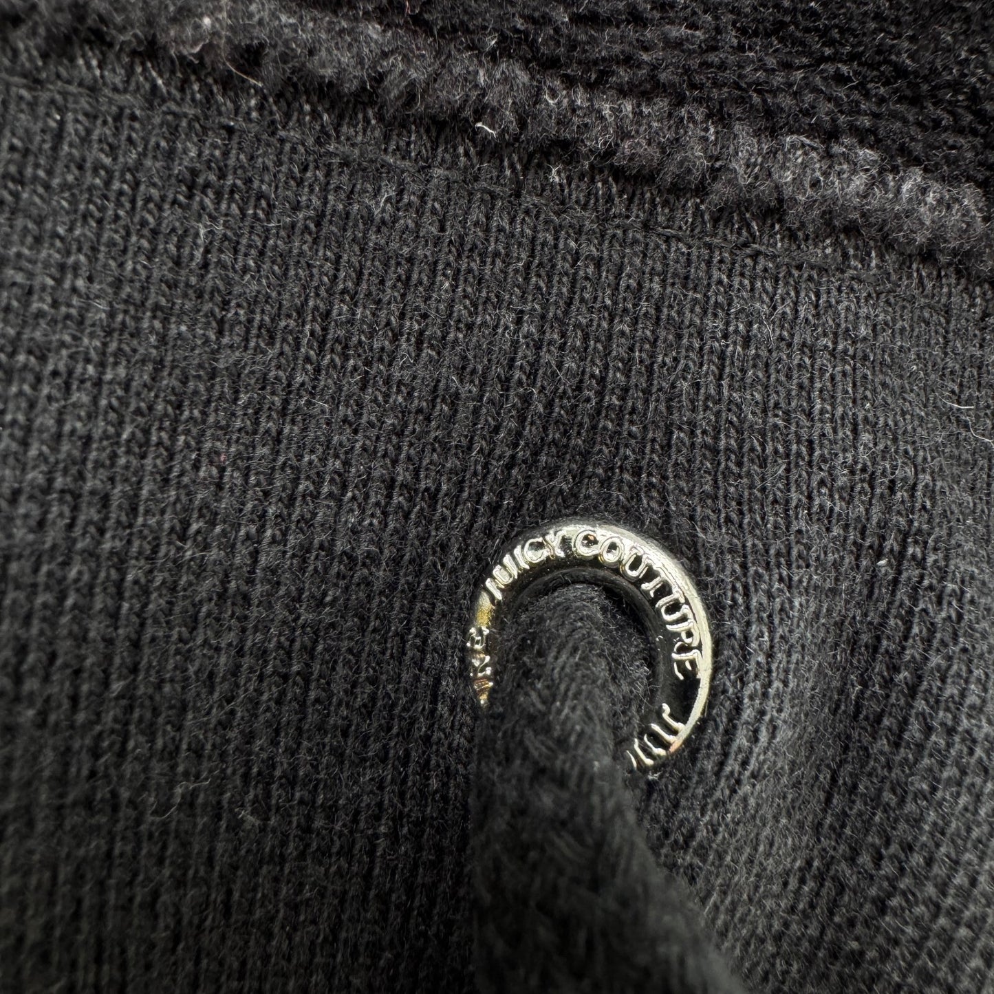 Y2K vintage Juicy Couture joggers tracksuit bottoms low rise flare rhinestone