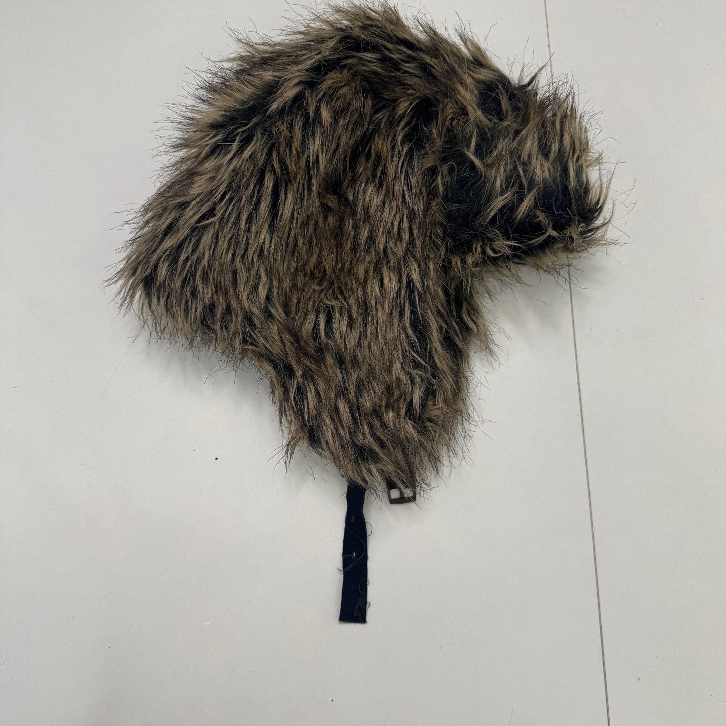 Y2K vintage faux fur trapper hat wool blend lined unisex