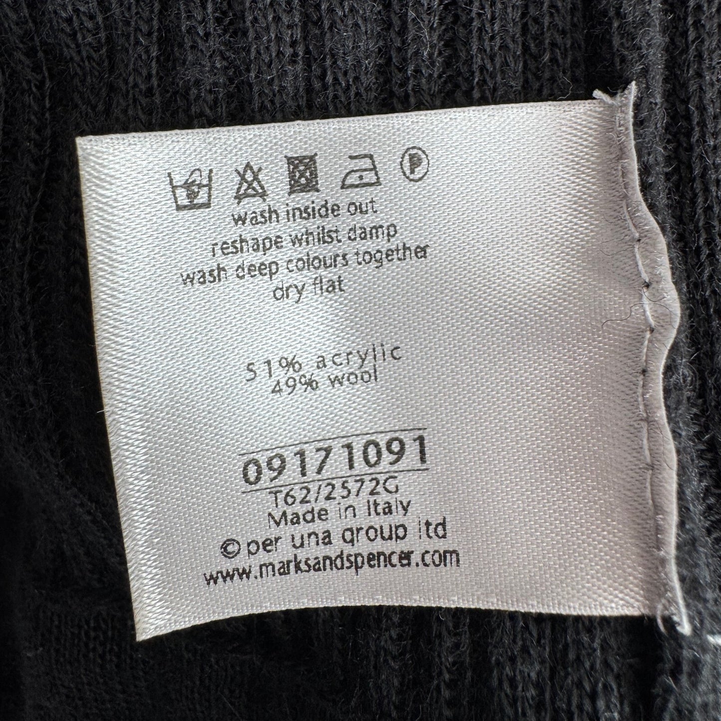 Y2K vintage Per Una cardigan wool blend long knit open bust bow ruffle frill