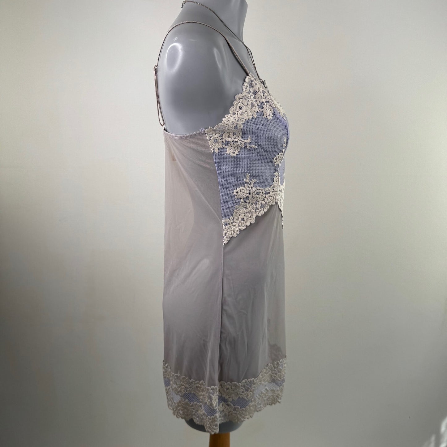 Y2K vintage Intimissimi dress mini mesh night lace sheer