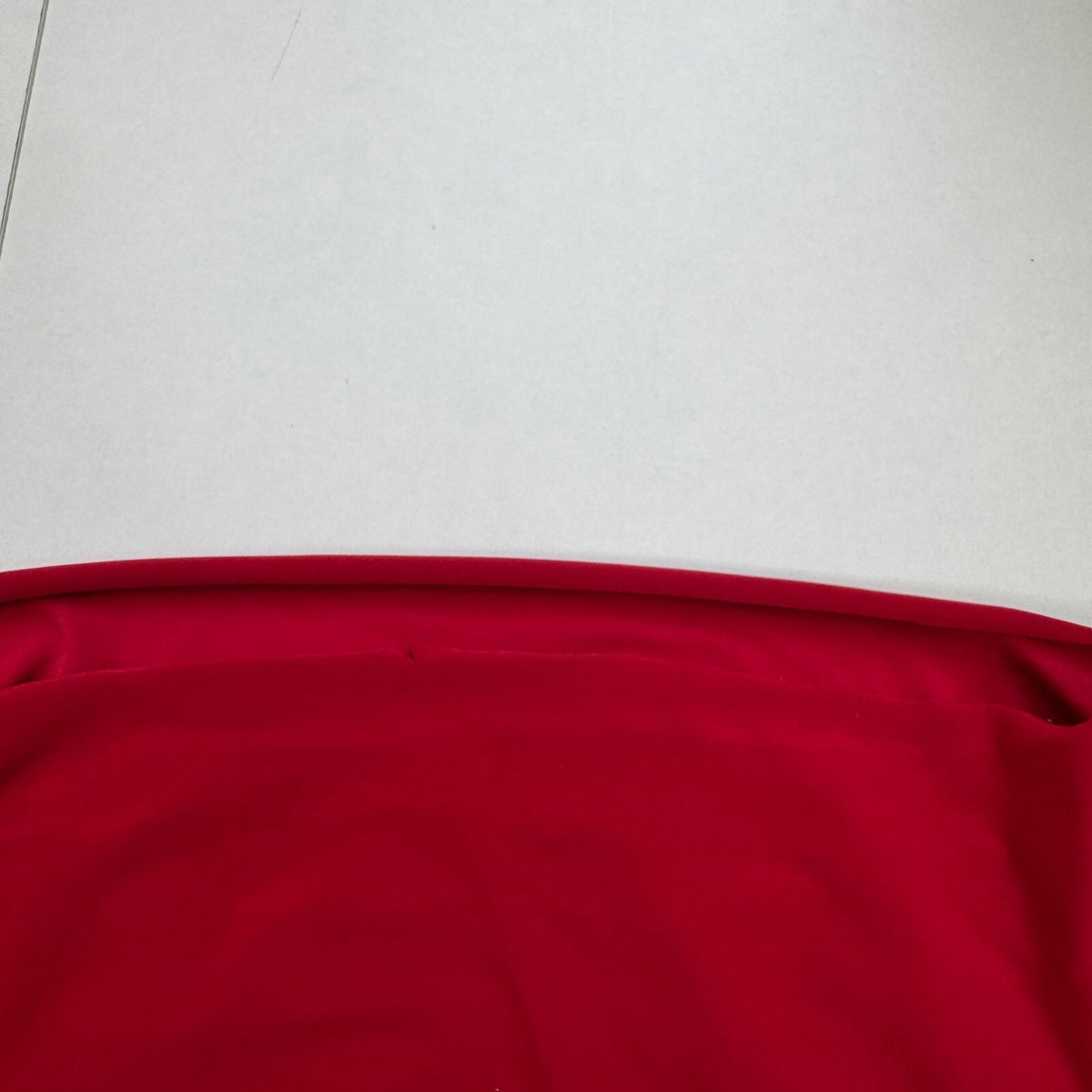 Y2K vintage slinky top halter rhinestone cowl neck party going out clubbing red