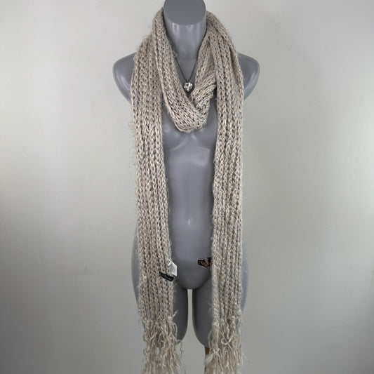 Y2K vintage Jane Norman scarf chunky knit sparkly long oversized