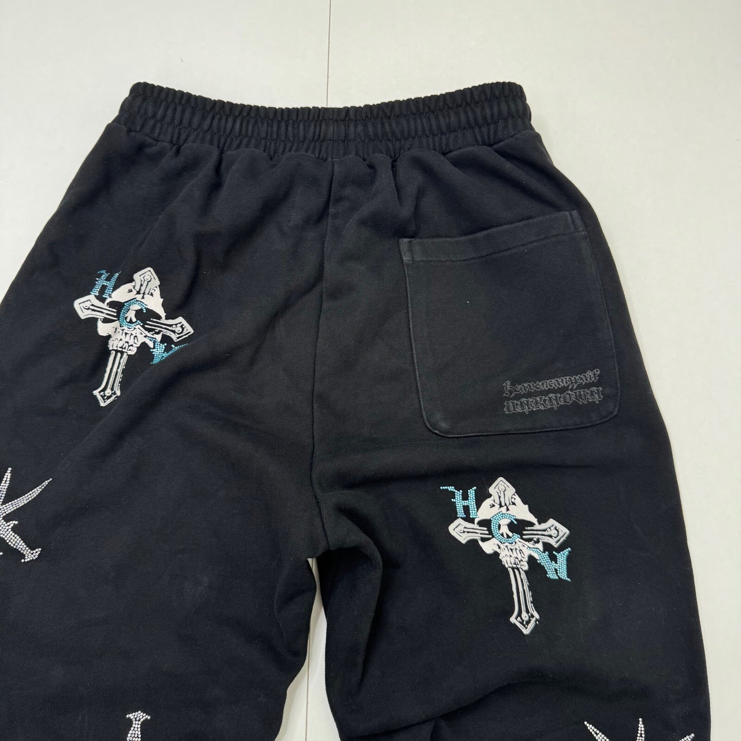 Heaven Can Wait x Unknown London rhinestone joggers