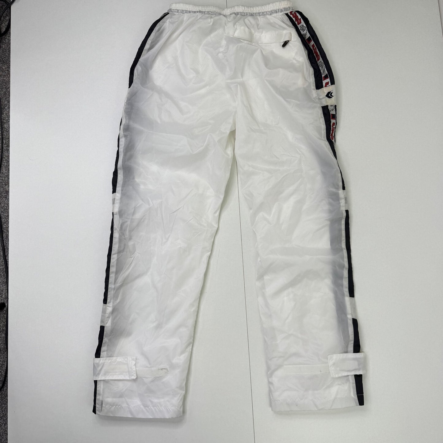 Y2K vintage FUBU joggers shell tracksuit bottoms drawstring