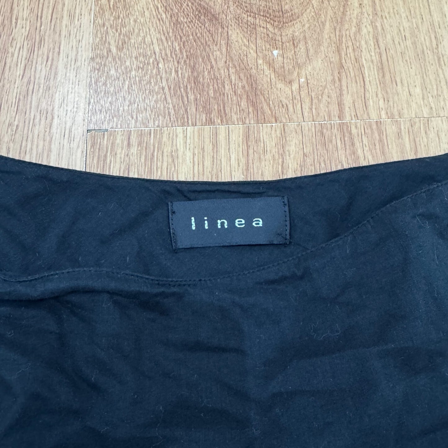 Y2K vintage maxi skirt tiered a line boho layered black cotton