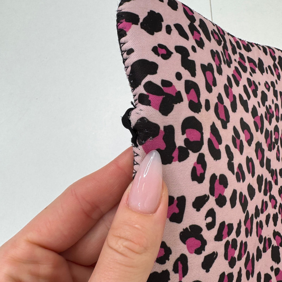 Y2K vintage tablet pouch ipad small laptop leopard print pink padded cupcake bow