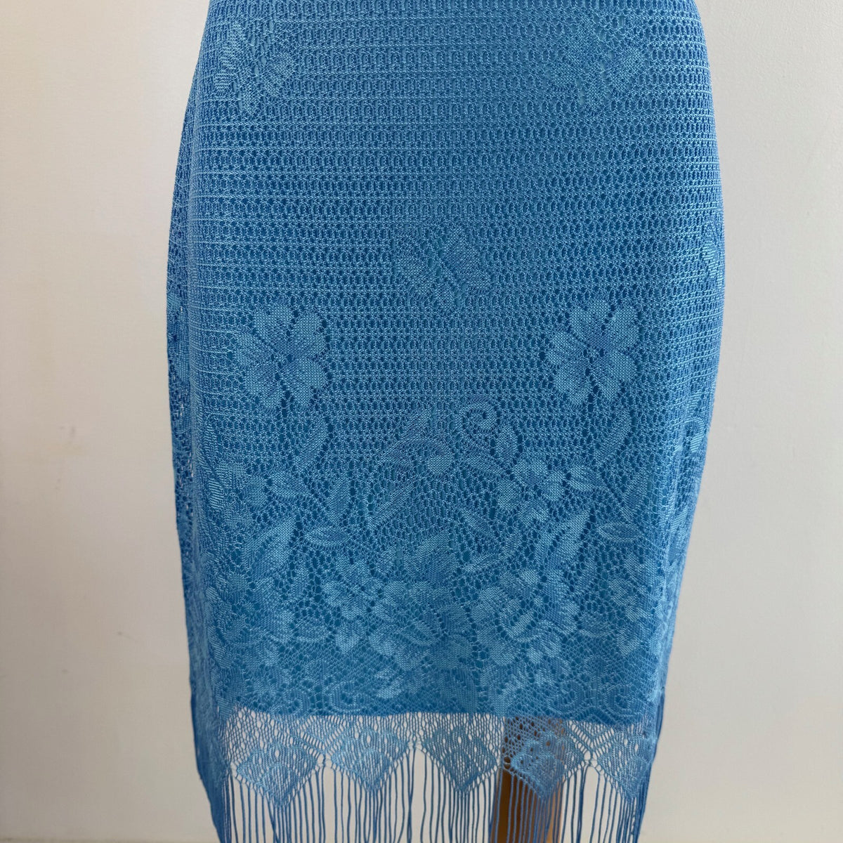 Y2K vintage Tammy midi dress butterfly floral fringe mesh overlay coquette