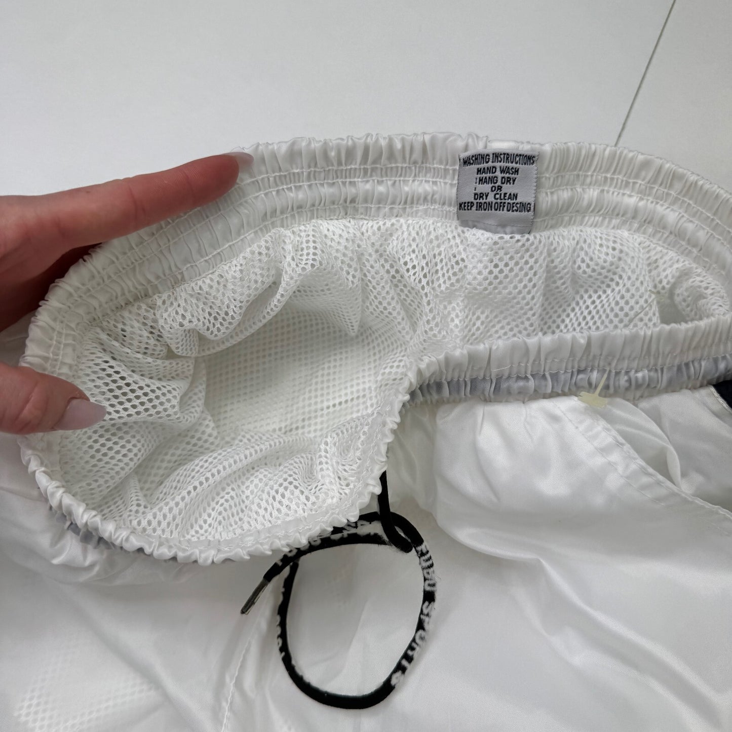 Y2K vintage FUBU joggers shell tracksuit bottoms drawstring